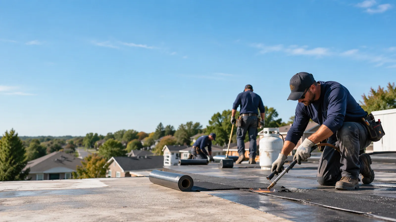 Flat Roof Leak Repair providers in Almyra, AR